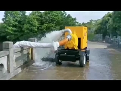 کامیون پمپ دیزل با ظرفیت بزرگ برای کمک به بلایای طبیعی و تصفیه فاضلاب